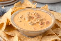 Creamy Velveeta Sausage Cheese Dip Recipe for Parties
