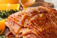 Citrus-Glazed Ham with Orange Sauce