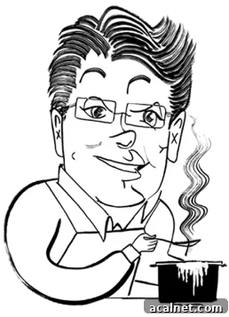 david caricature