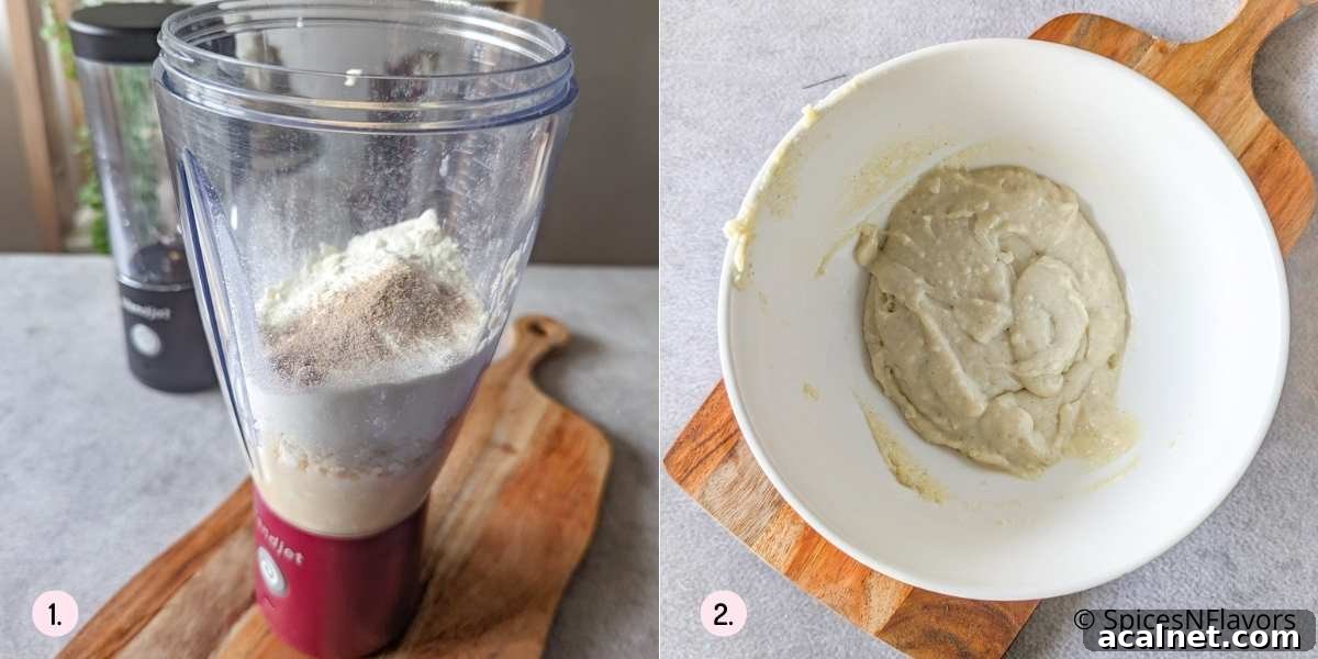 blend all the ingredients in a blender