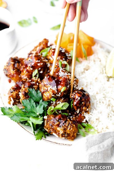 chopsticks picking up teriyaki chicken