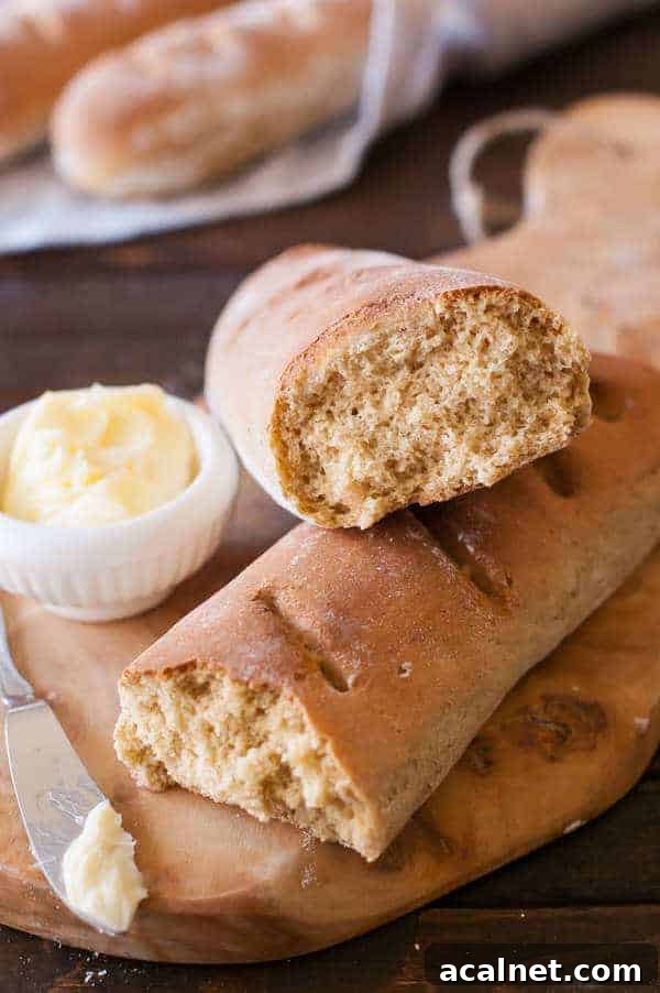 Clean Eating Baguettes