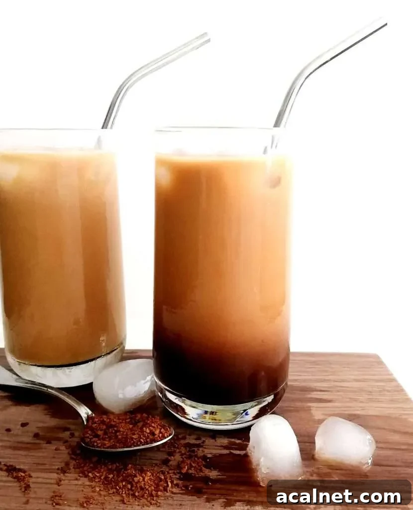 How to Make Rich, Refreshing Iced Coffee at Home 6 iced coffee in cups head on view