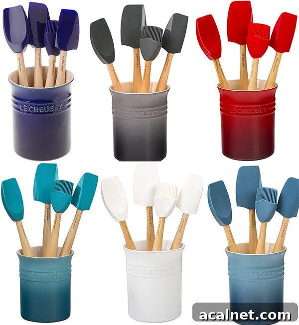 Le Creuset Craft Series Utensil Set with Crock