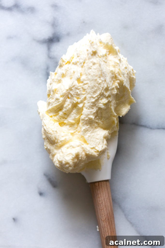 creamed butter and sugar for shortbread cookies