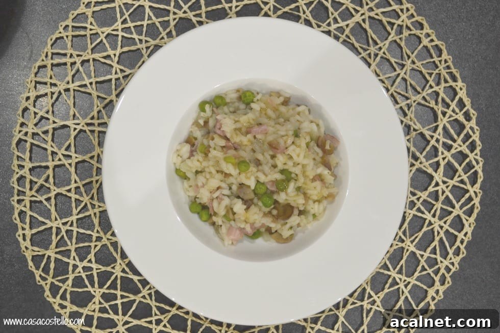 Ham, Chestnut & Maple Risotto