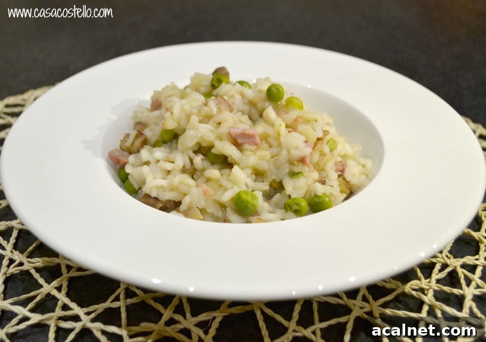 Oven Baked Ham, Chestnut & Maple Risotto