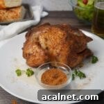 Whole chicken with seasonings on platter