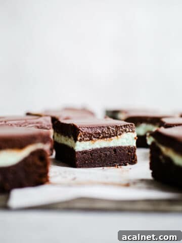 Mint Chocolate Brownies