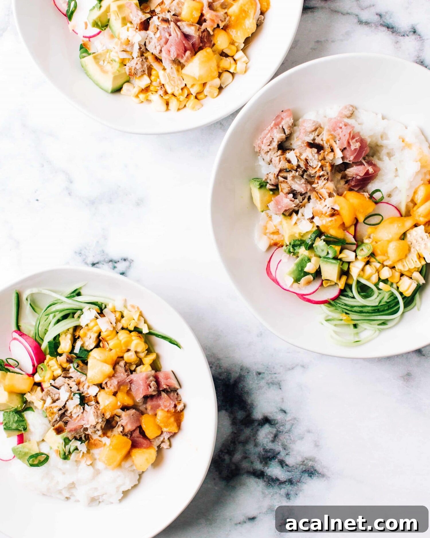 Seared Tuna Poke Bowl | Foodess Recipes