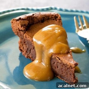 Flourless Chocolate Peanut Butter Cake