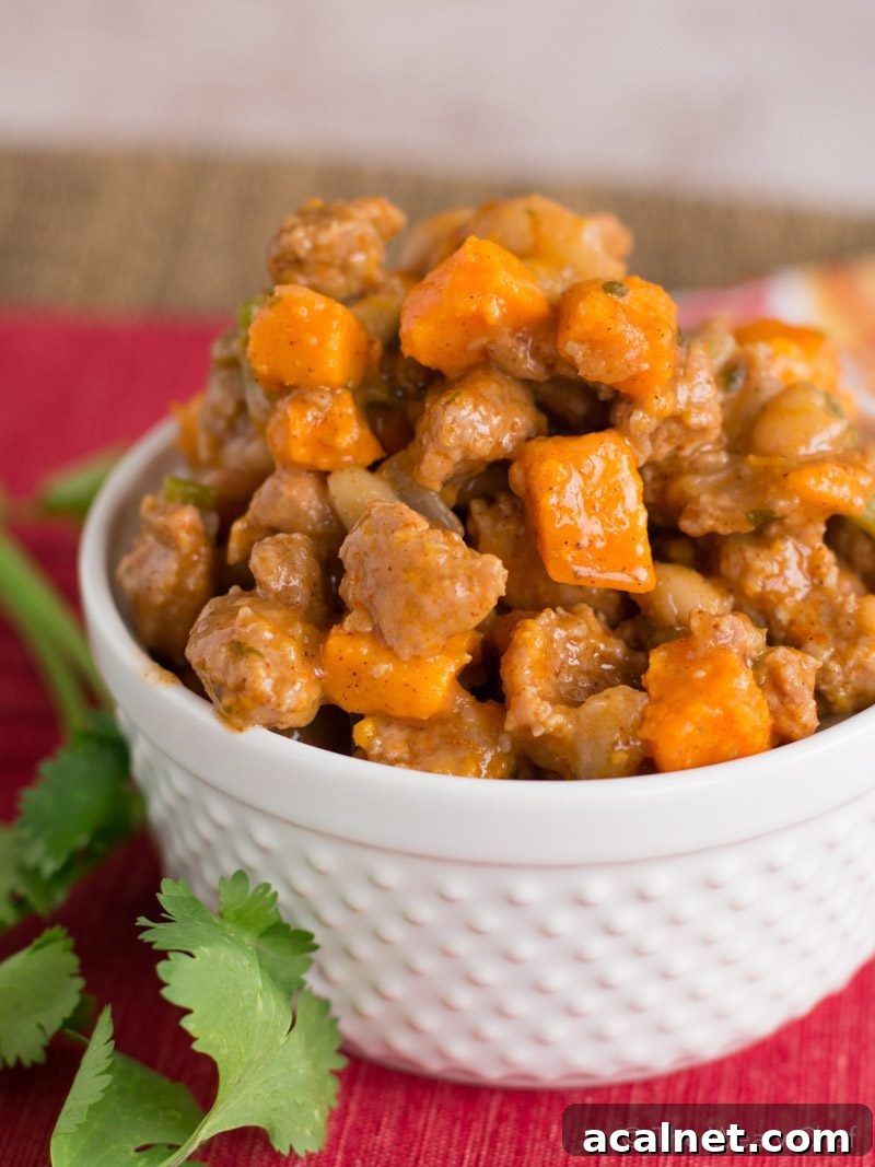 Sausage and Sweet Potato Chili
