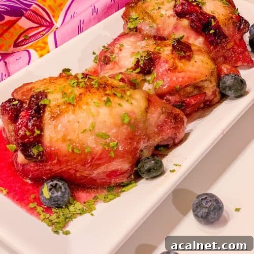 Southern Soul Food Mother's Day Dinner Ideas to Impress 11 Blueberry Chicken Recipe