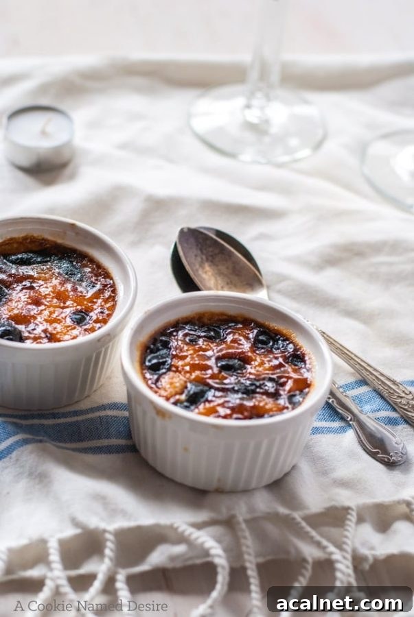blood orange Crème brûlée