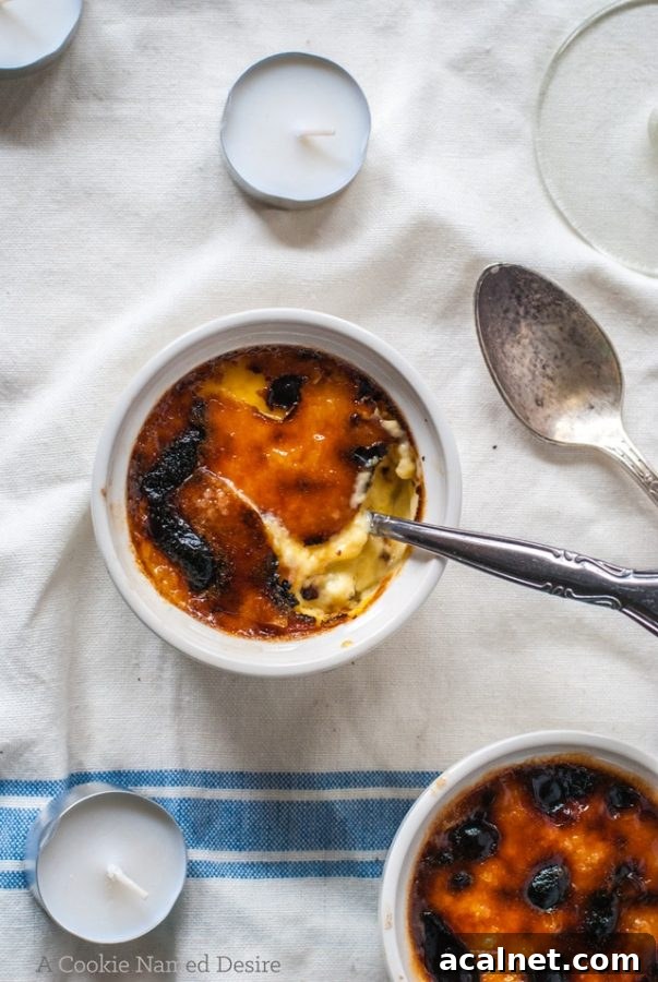blood orange Crème brûlée, a simple and romatic dessert