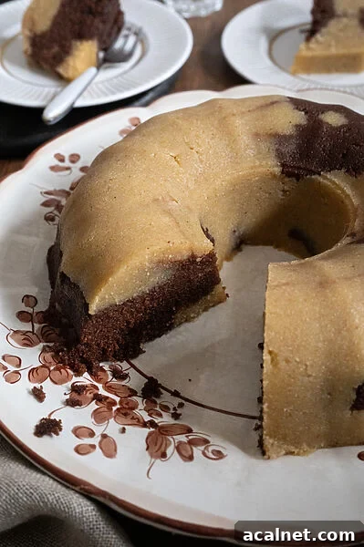 halva on a white platter with brown trimming