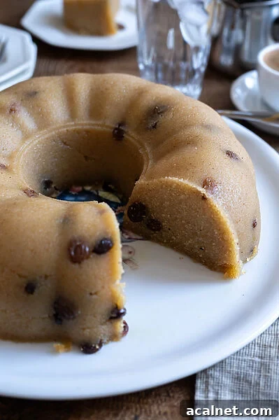 Greek halva with raisins and orange blossom water