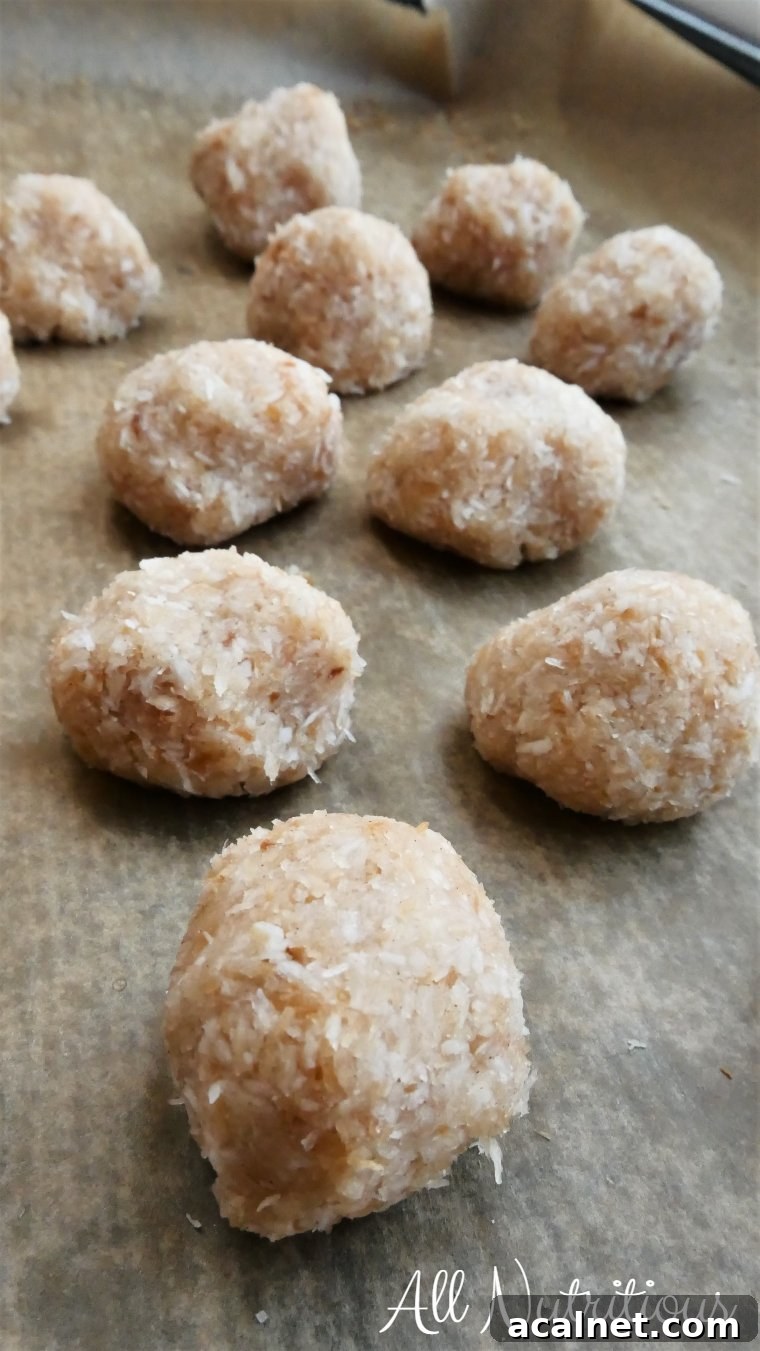 shredded coconut treats