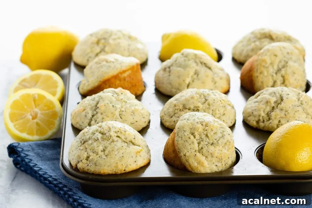 Easy lemon muffins