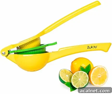 Metal Lemon Lime Squeezer