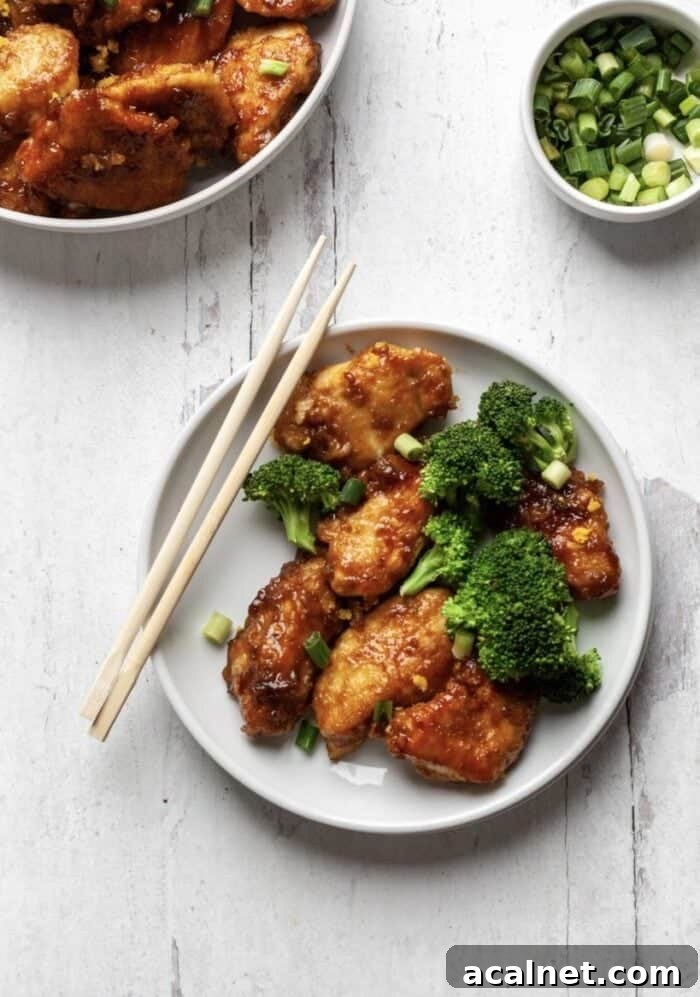 Orange Chicken by Organically Addison
