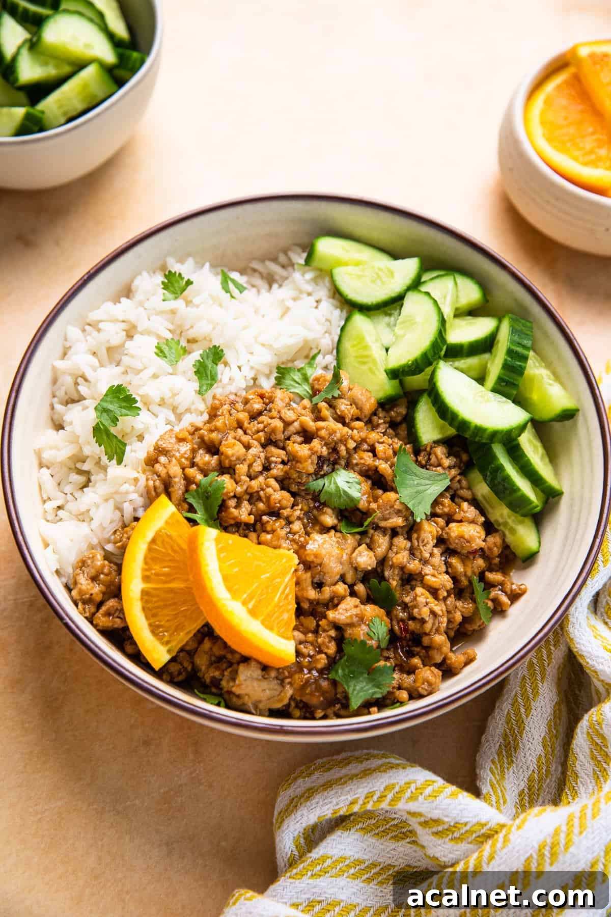 Ground Orange Chicken by The Travel Palate