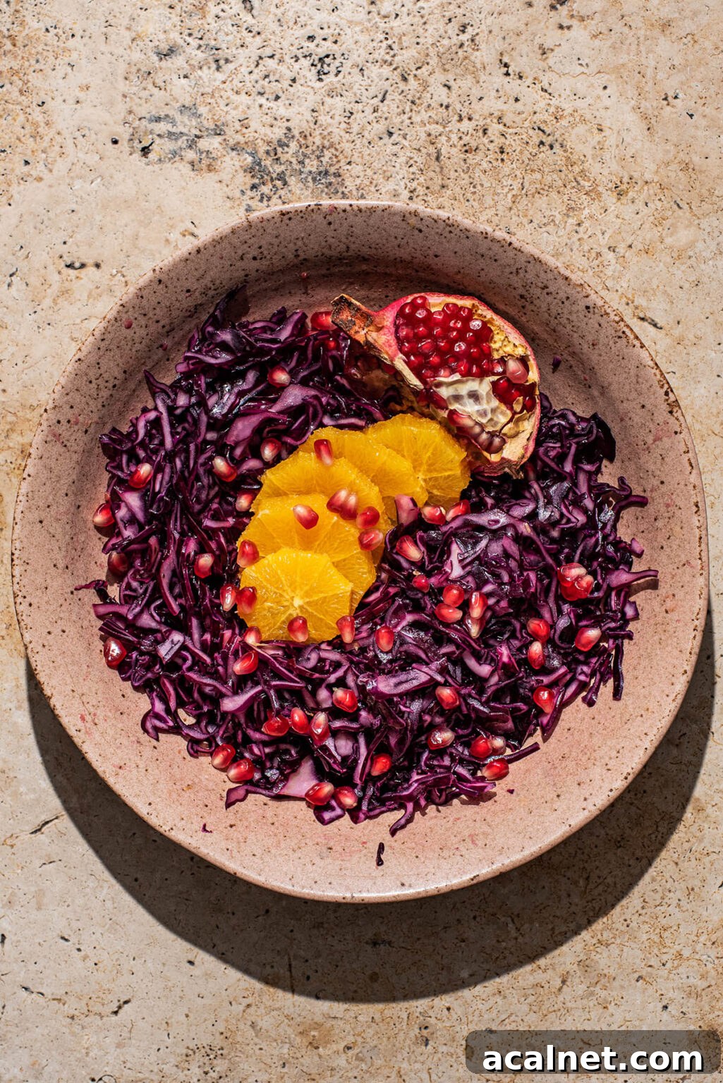 Red Cabbage Orange Salad by Occasionally Eggs