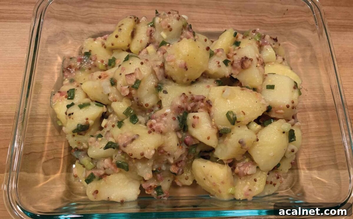 Authentic German Potato Salad Recipe You’ll Love 3 Potatoes with dressing