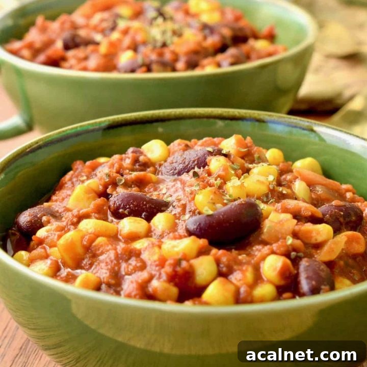 Vegan Chilli (Quick & Pantry-friendly)