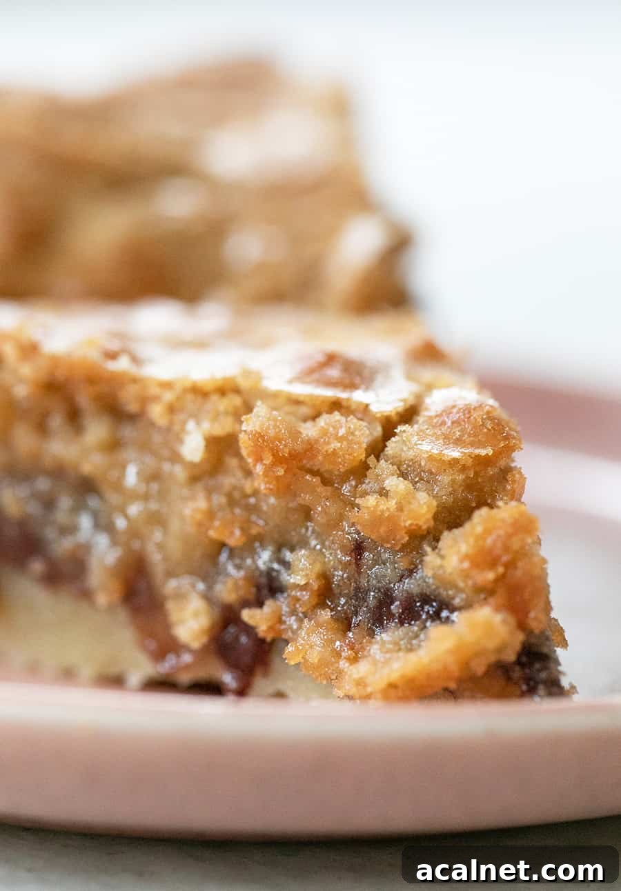 Gooey chocolate chip cookie pie recipe.