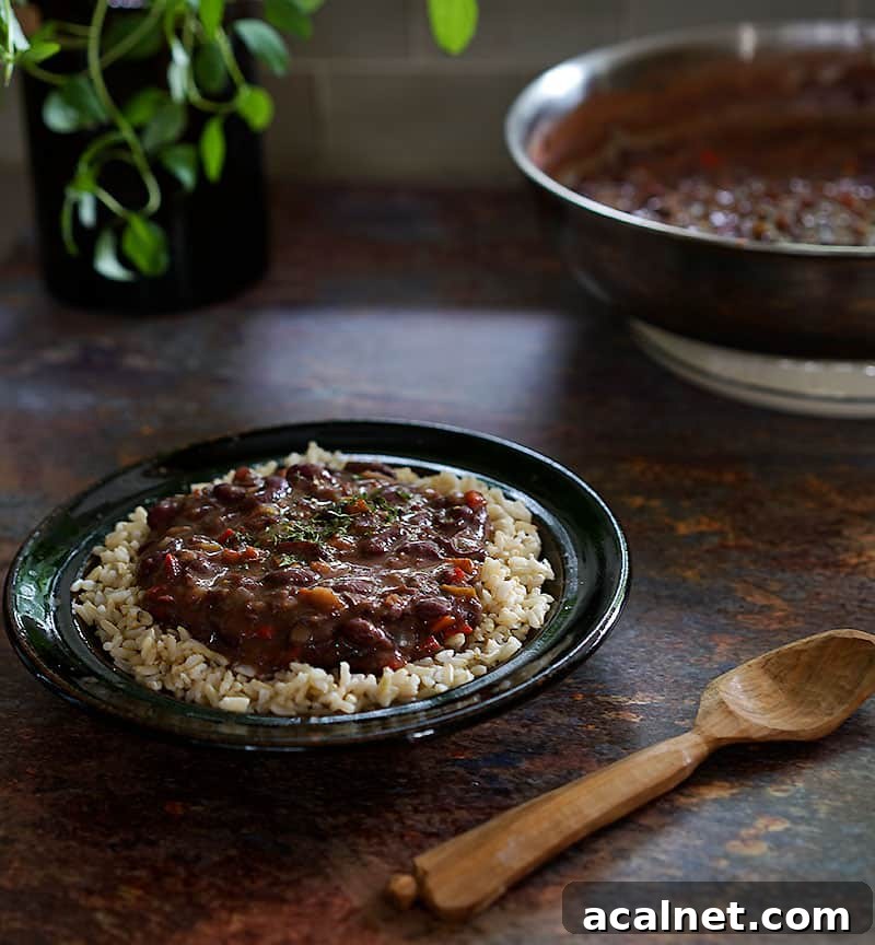 15-Minute Vegan Red Beans and Rice (Oil-Free) 2 15 Minute Red Beans and Rice