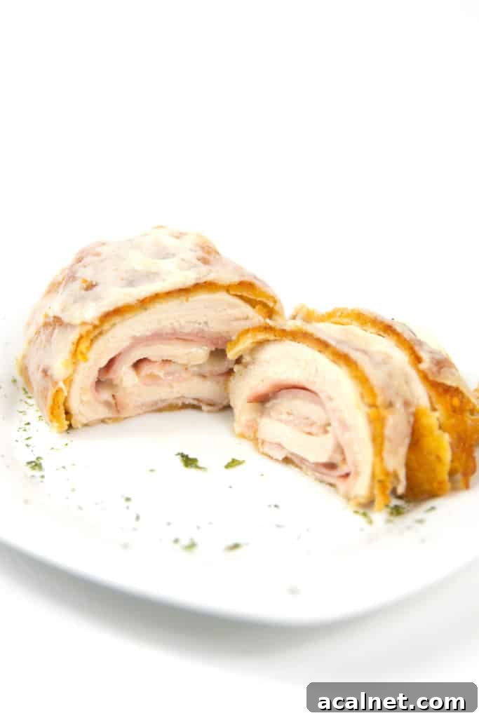 breaded cordon bleu