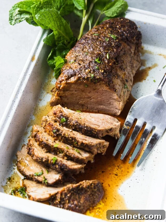 Herb Crusted Pork Tenderloin