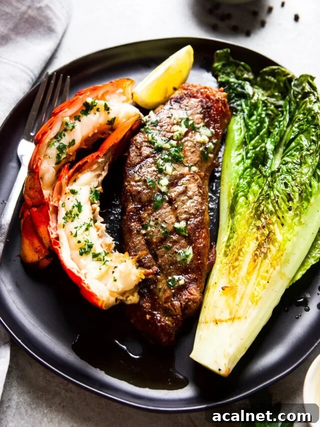 Surf and Turf Steak & Lobster Dinner