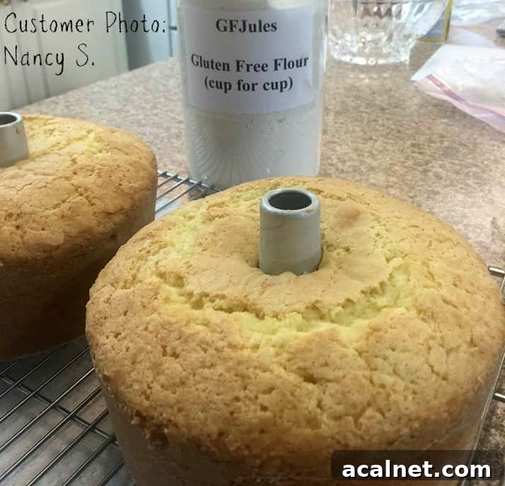 Sour Cream Pound Cake from Nancy S made with gfJules Flour