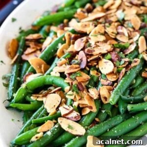 green beans almondine is a classic side dish recipe