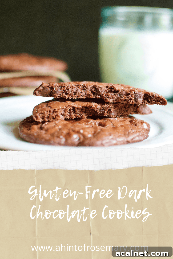 Gluten-Free Dark Chocolate Cookies
