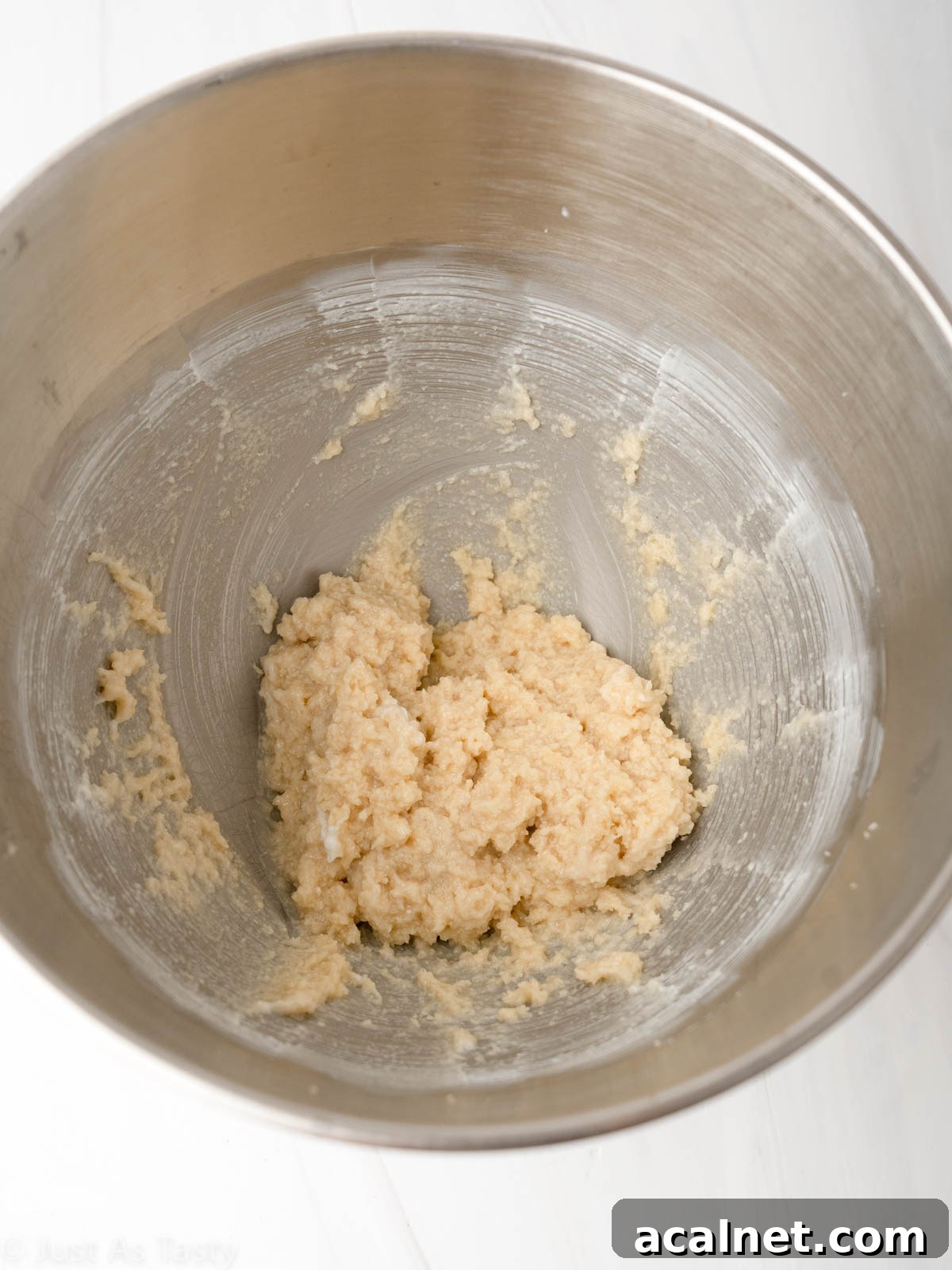 Wet ingredients in a bowl.
