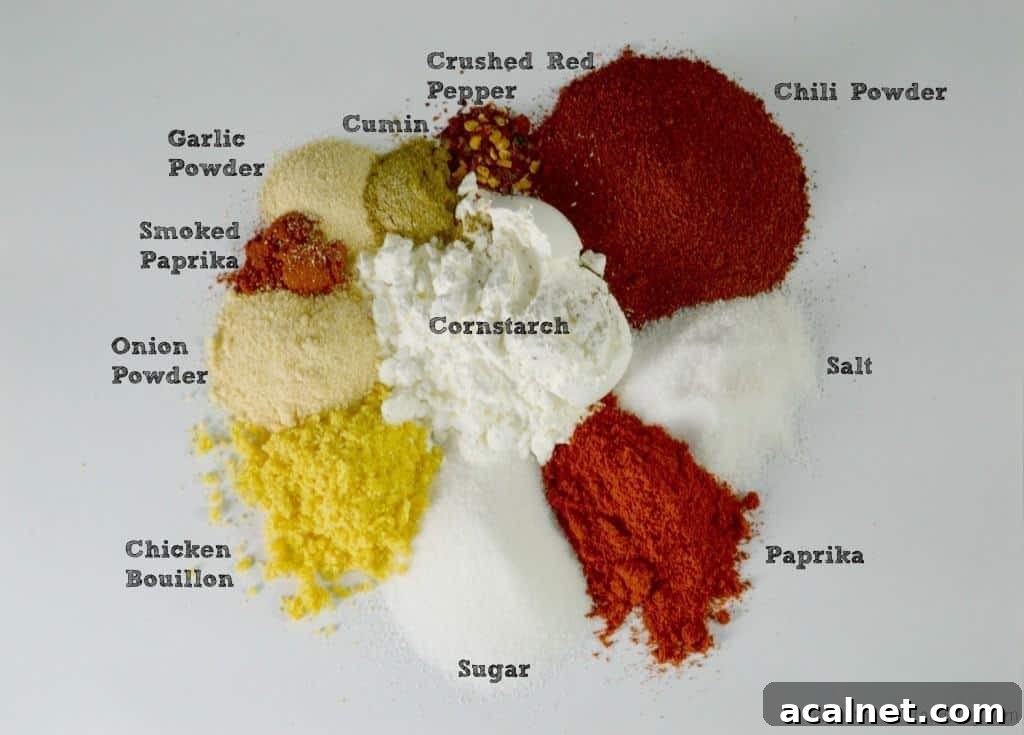 Fajita Seasoning Spices from What The Fork Food Blog