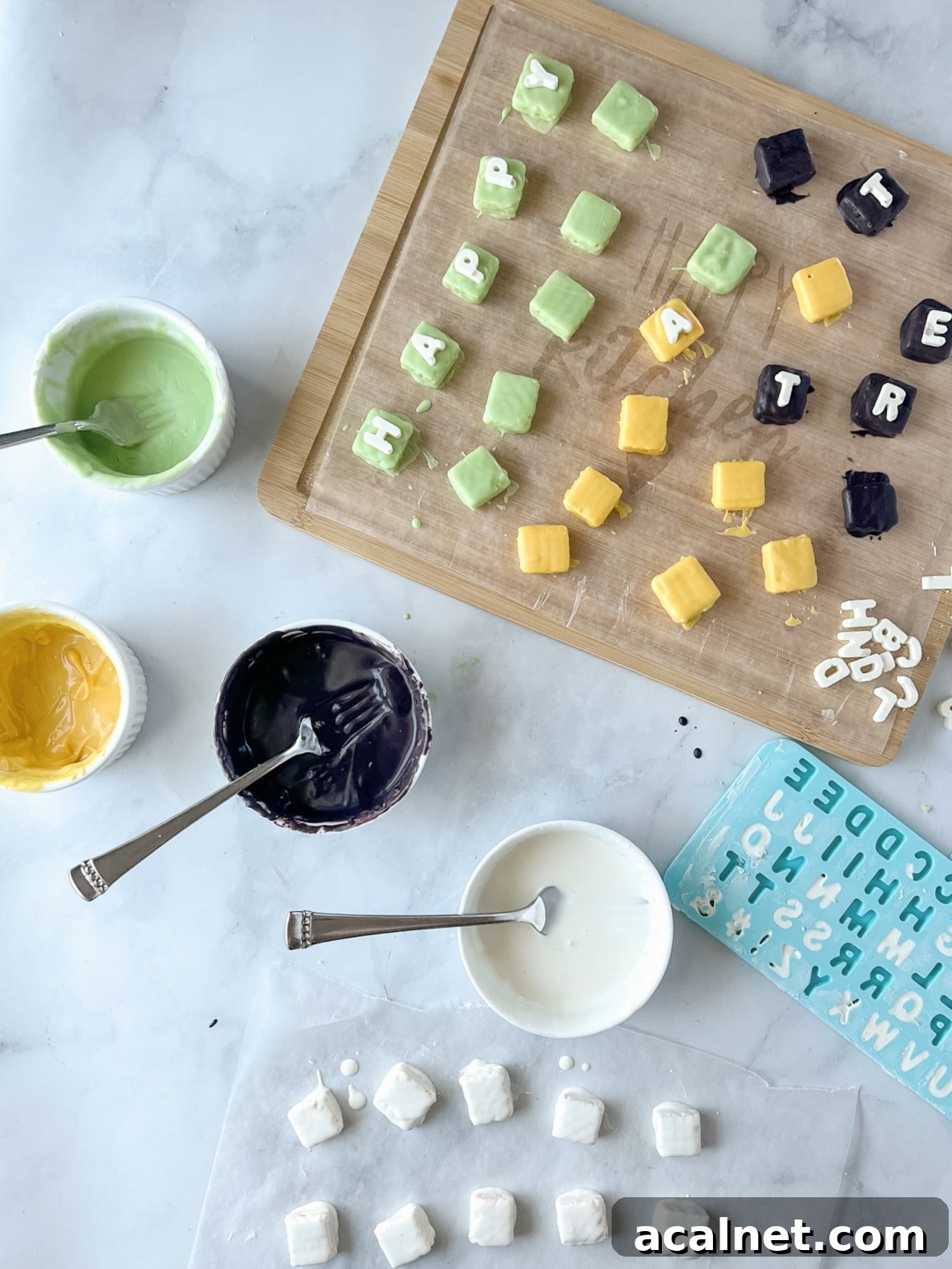 Chocolate-Covered Wafers for Wordle Fans: Sweet Puzzle Treats 7 let dipped wafers dry