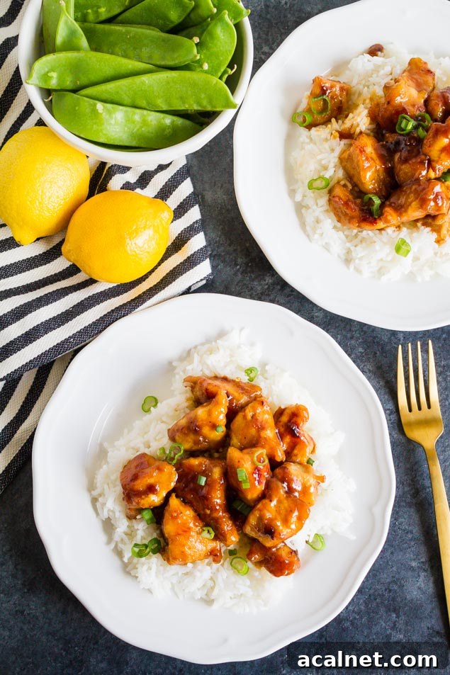 Asian Lemon Chicken Recipe - this will become your family favorite. It's so delicious and easy to make from home!