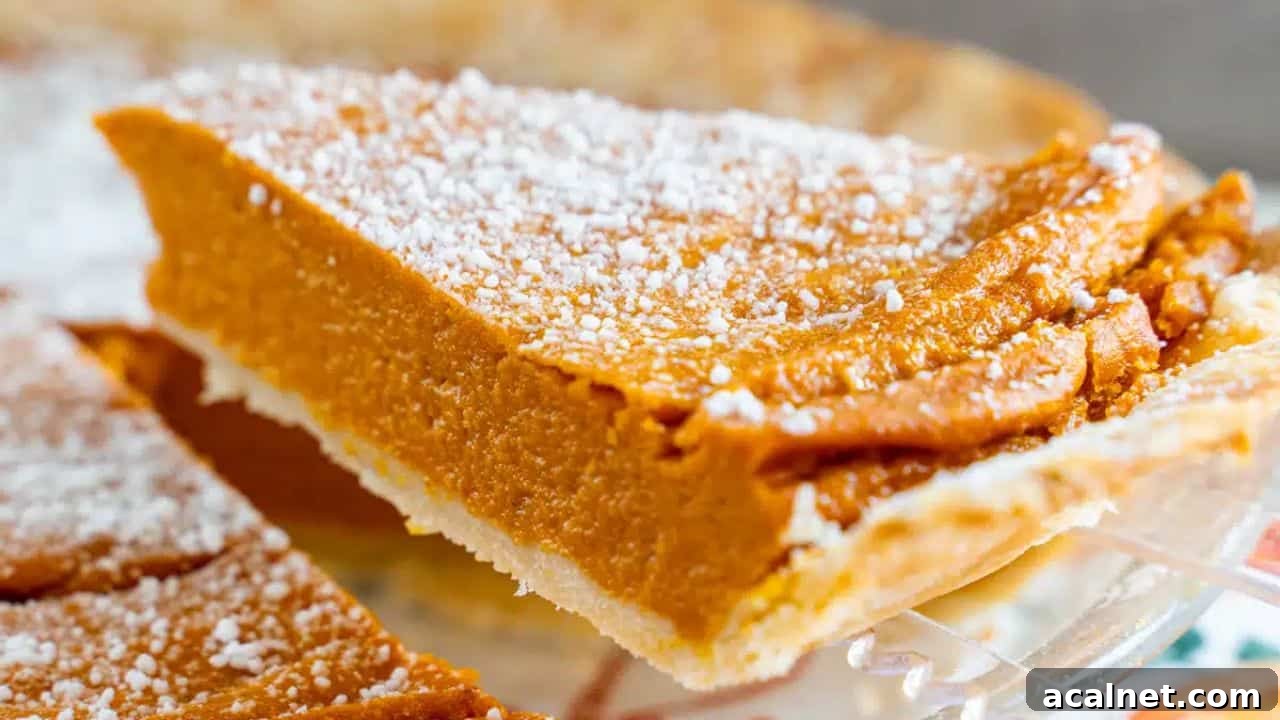 Coconut Milk Pumpkin Pie
