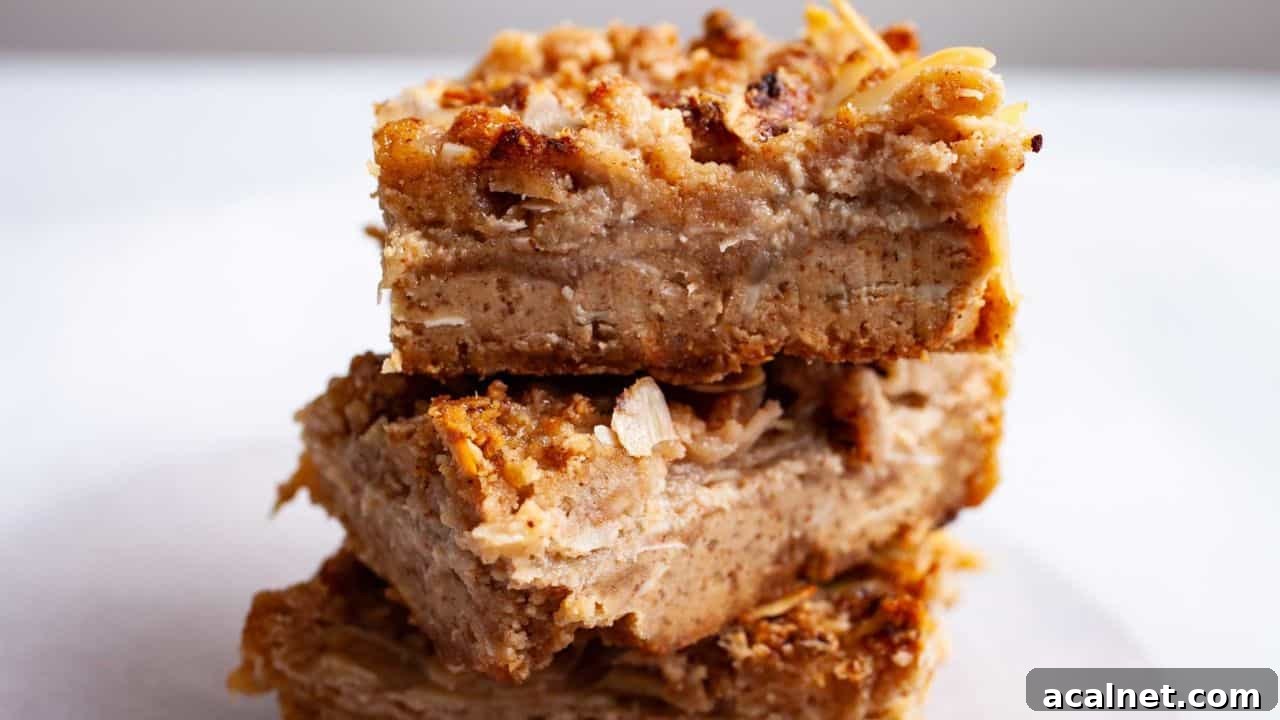 Almond Flour Rhubarb Cookie Bars