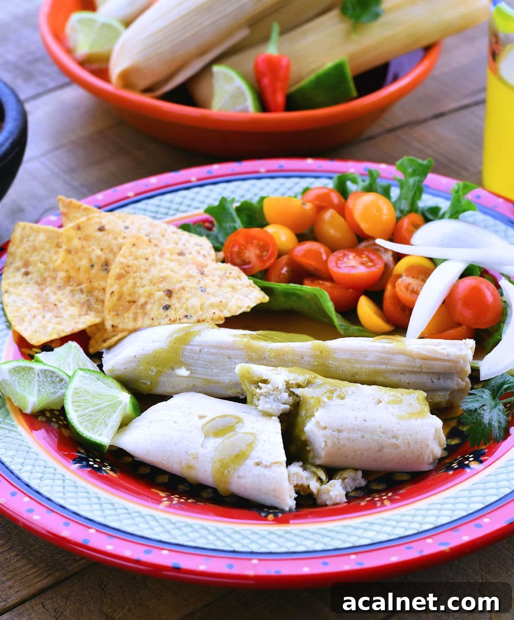 Authentic Chicken Green Chile Tamales Recipe You'll Love 2 24Bite: Chicken Green Chile Tamales Recipe by Christian Guzman
