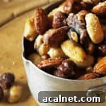Honey and Sea Salt Roast Nuts