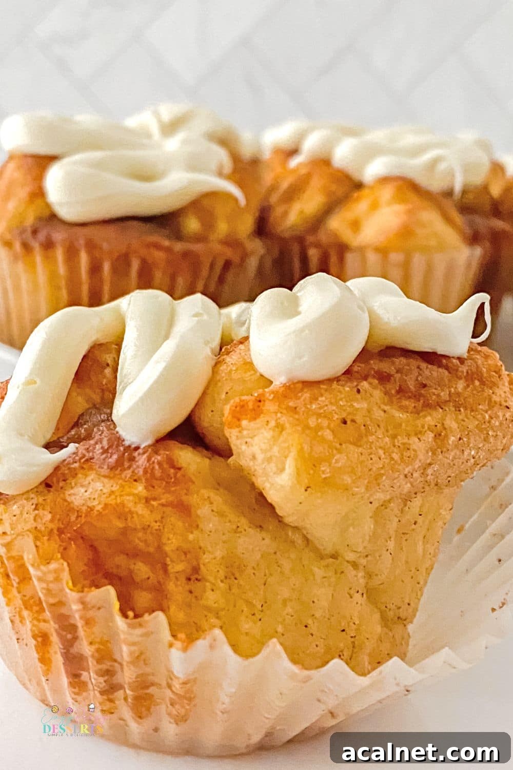 Fluffy Monkey Bread Muffins Recipe — Sweet Pull-Apart Treats 5 Mini monkey breads