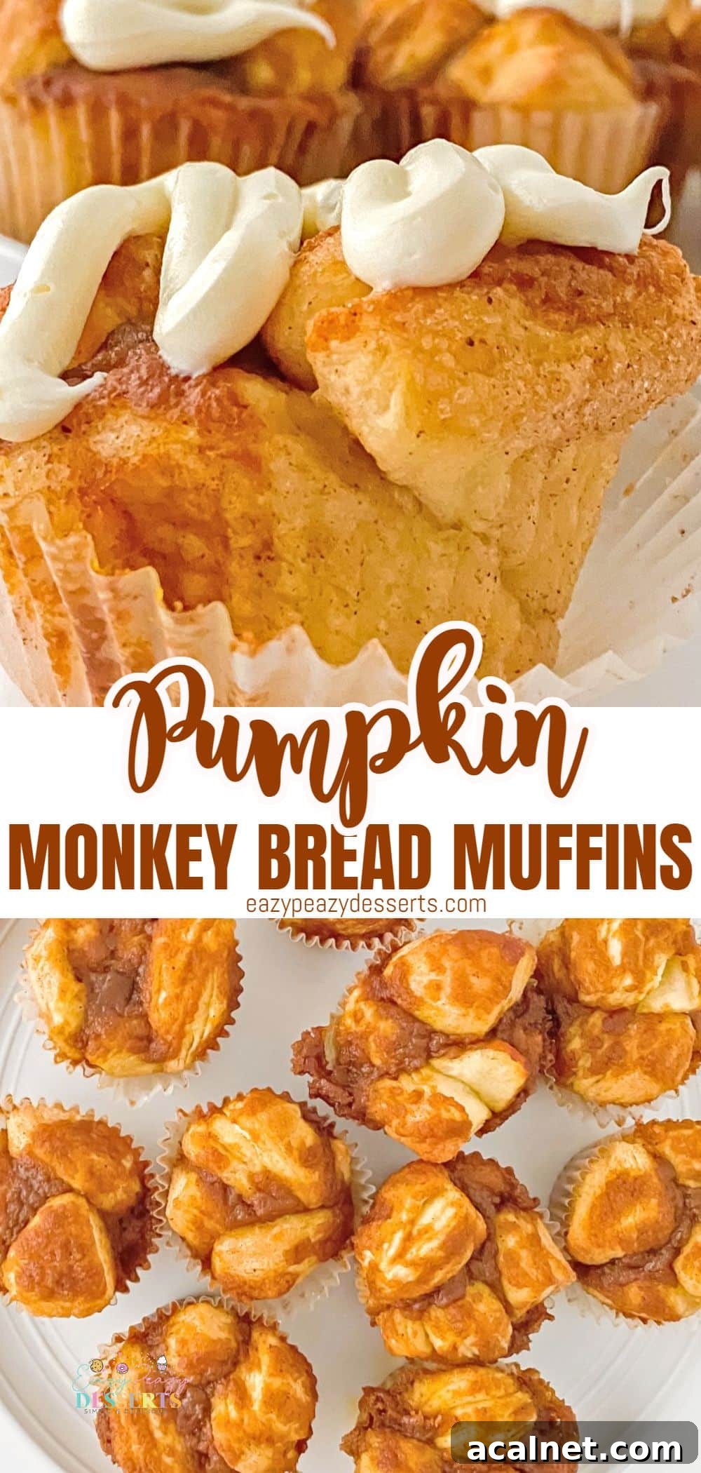 Fluffy Monkey Bread Muffins Recipe — Sweet Pull-Apart Treats 6 Pumpkin monkey bread muffins