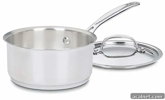 Classic Stainless Saucepan