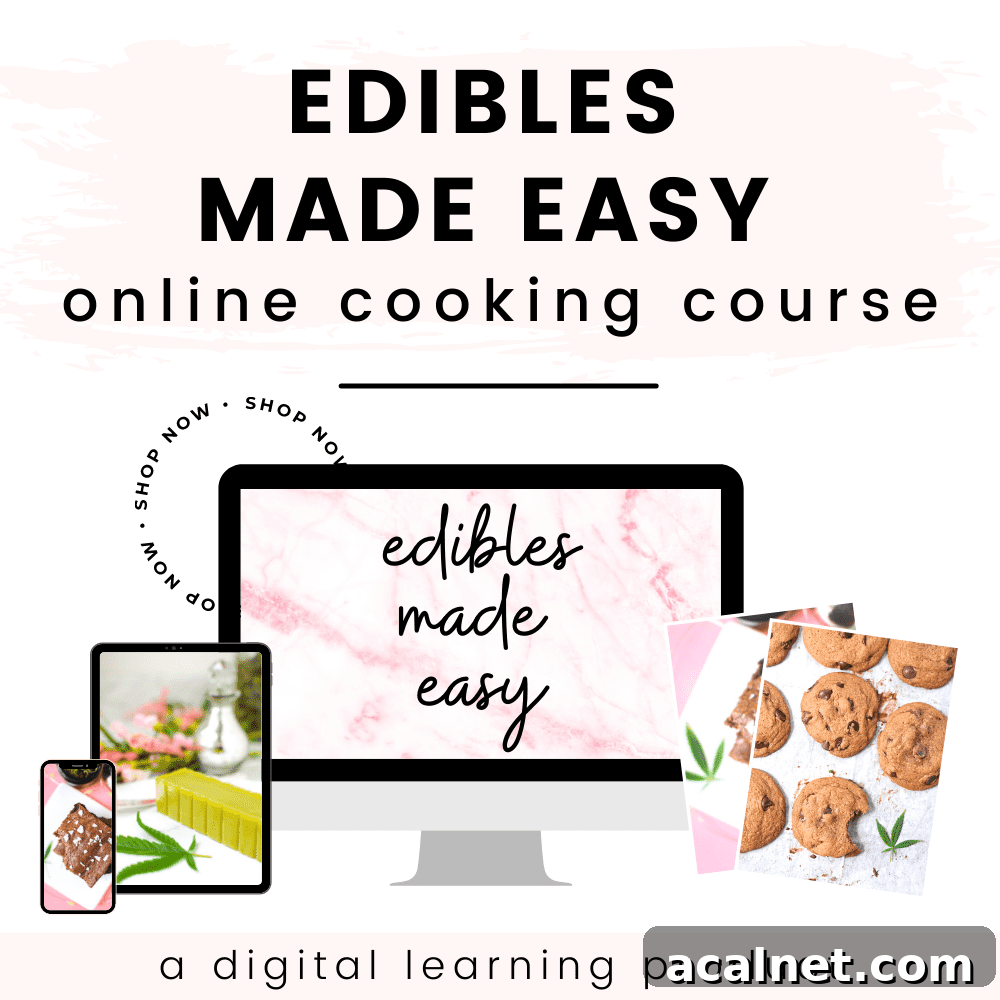 Edibles made easy course mockup