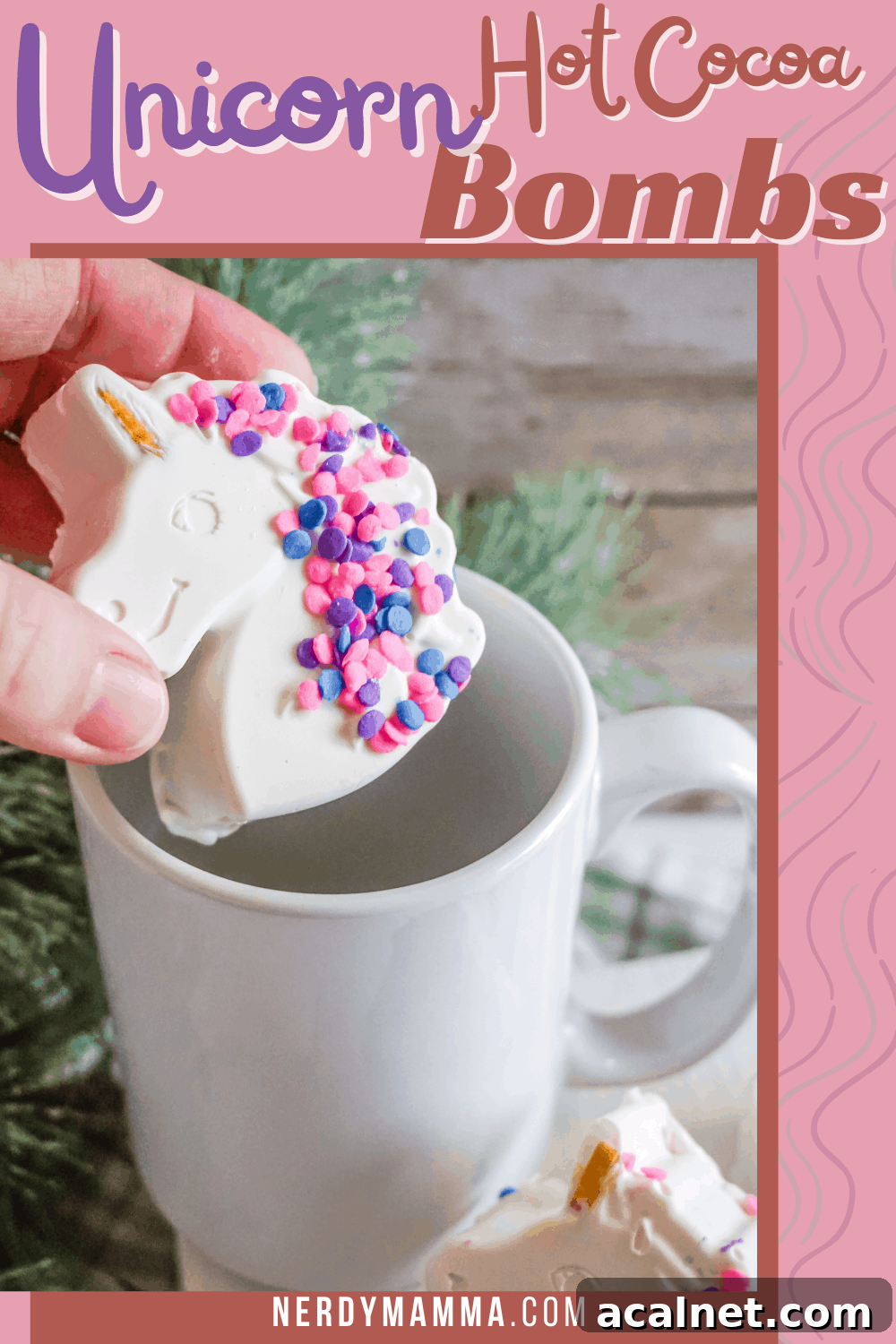 Magical Unicorn Hot Cocoa Bombs Recipe for Colorful Winter Drinks 11 Unicorn Hot Cocoa Bombs